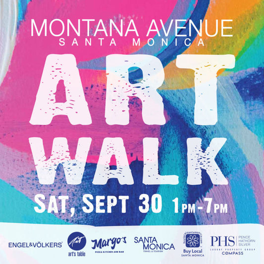 Montana Avenue Art Walk: 9/30/23