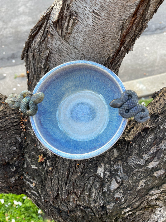 Lab Serpent Ritual Bowl