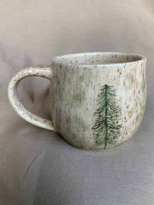 Illustrated Tree Mug