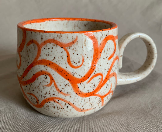 Orange Vines Mug