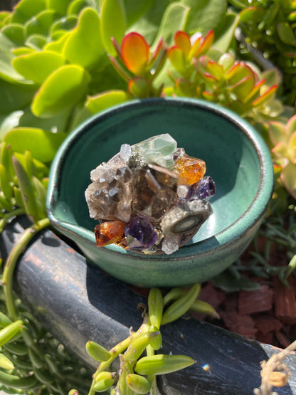 Mystic Green Mortar & Pestle