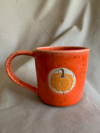 Small Orange Pumpkin Mug