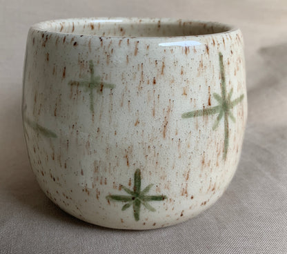 Green Illustrated Cup