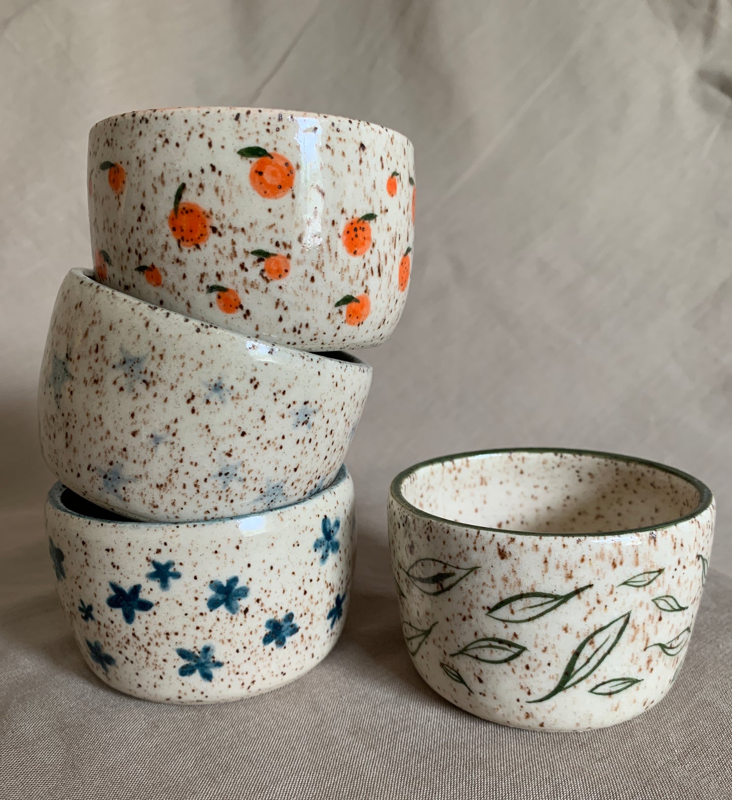Small Illustrated Cups
