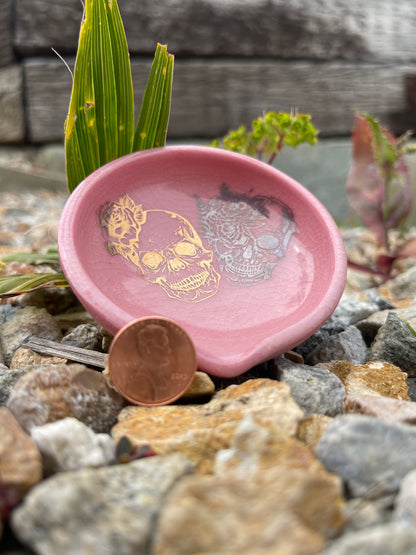 Pink Skulls Mini Pouring Bowl