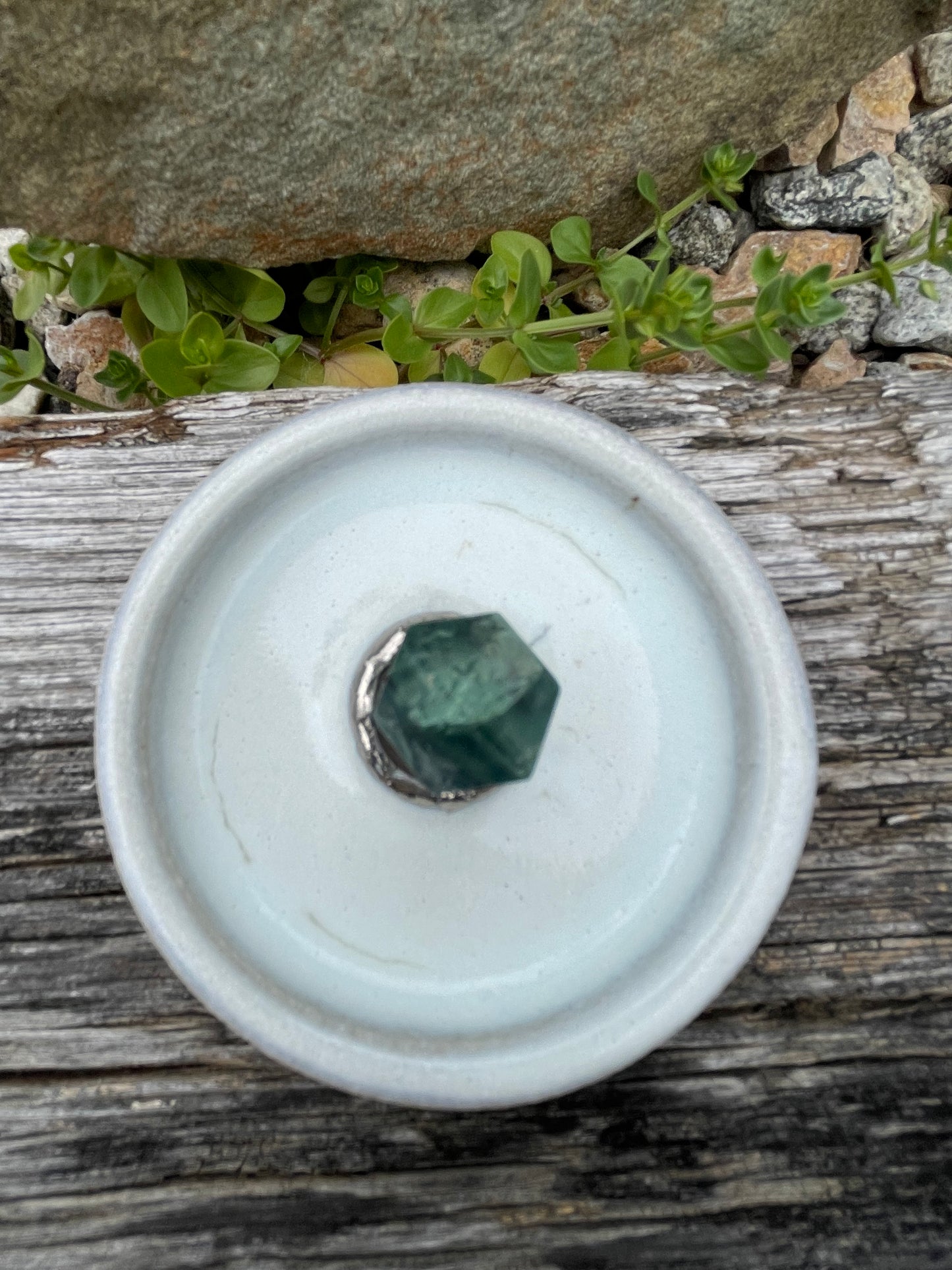 Rainbow Fluorite Ring Dish